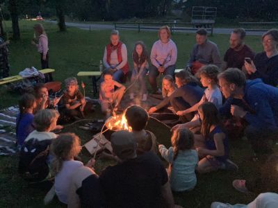 Eschenbach in der hersbrucker Schweiz mit Feuerplatz