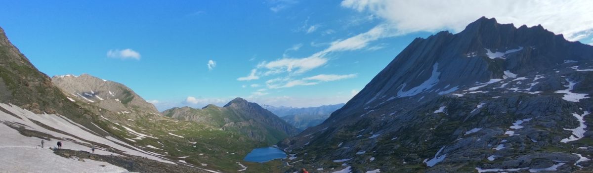 Panorama vom Pass Vieux Queyras