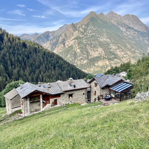 Bergwandern ohne Gepck im Valle del Lys - Aostatal