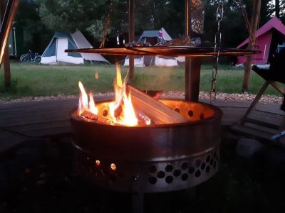 camping bayerischer wald lagerfeuer