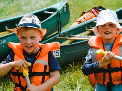 kanutour mit kleinen kindern moeglich