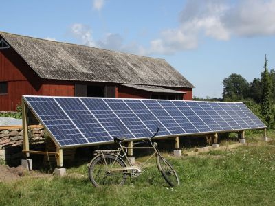 eigene solaranlage auf dem bauernhof schwedenurlaub