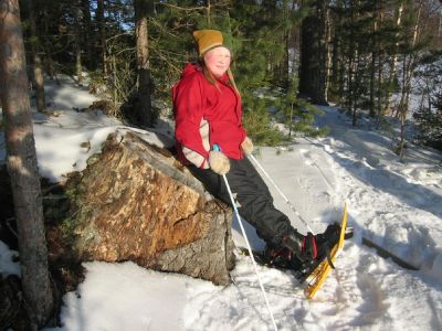 Schneeschuhwanderung fr Familien bei Kaidan Kiho