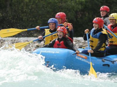 Rafting im Aktivurlaub fr Familien in Norwegen