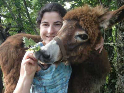 Eselwanderung Trekking Bergurlaub Familie