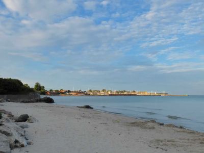 sandstrand von rodvig urlaub mit kindern