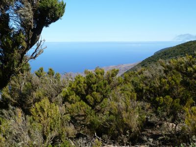 kanarenurlaub la gomera inselwandern ausblick