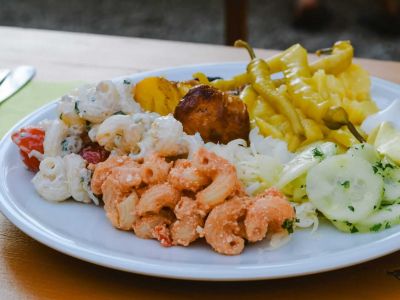 mittagsessen vegetarisch im urlaub