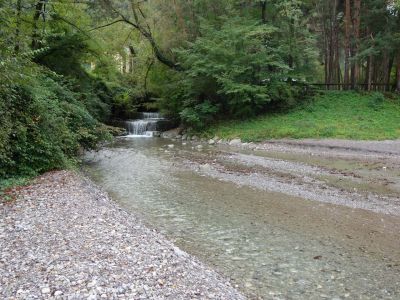 fluss in den idrosee campingplatz familienurlaub