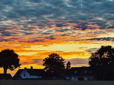 sonnenuntergang rodvig insel