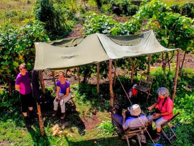 Wanderurlaub Albanien Pause Unterkunft