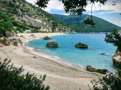 albanische riviera strand wanderung