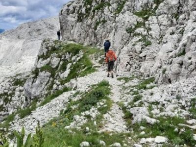 Familien Bergsportcamp Kobarid Triglav Nationalpark Slowenien wandern