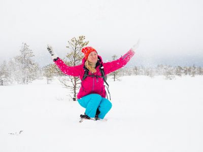 Aktivurlaub Estland Familienreise Schnee Freude Natur