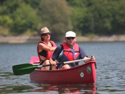 urlaub in deutschland am see kanu fahren