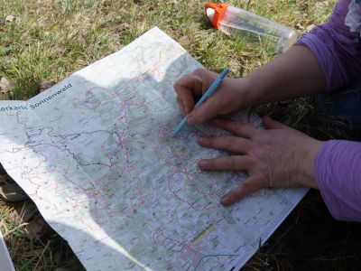 Eselwandern Bayerischer Wald Landkarte