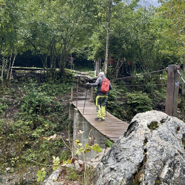 Bergwandern in den Albanischen Alpen 