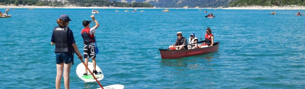 sup fahrt im lac de s croix