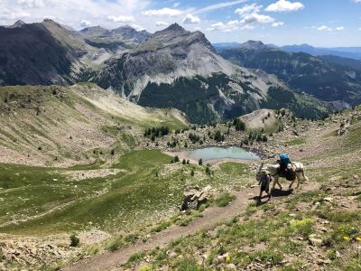 mercantour esel wandern