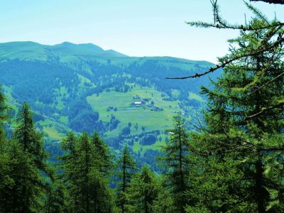 Auf dem Hhenpanorama-Weg von Elva nach Ussolo.