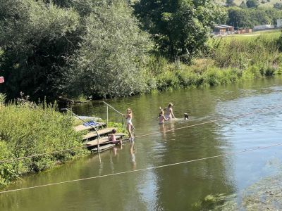familienurlaub an der altmuehl paddeln