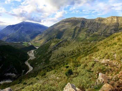 Albanien Berge Wanderurlaub 