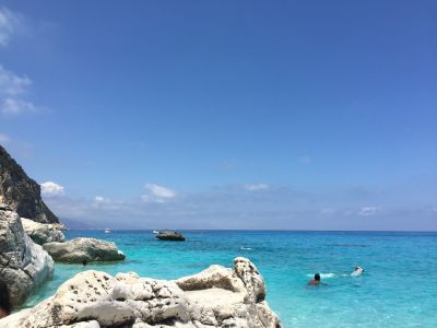 Sardinien Meer Schwimmen Boot