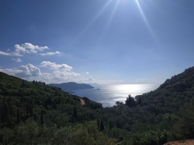 Sonnenschein bei Paleokastritsa