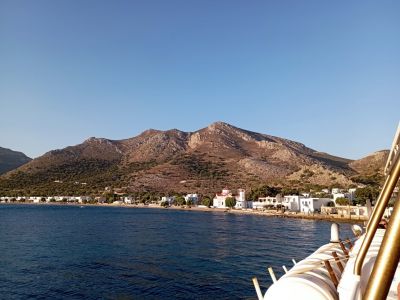 Ausblick auf Livadia von der Fhre