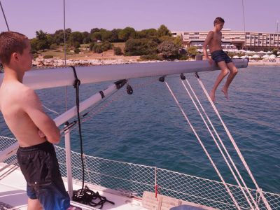 familien aktivurlaub wasser sonne meer strand segeln kroatien