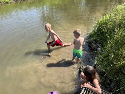 badestellen am camp der aktiv muehle
