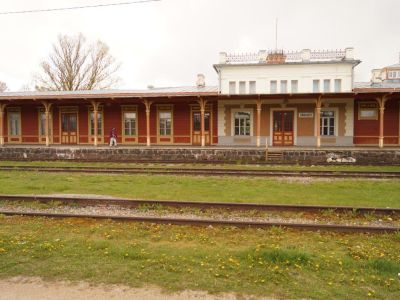 bahnhof estland europa 