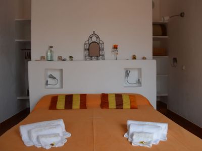 Andalusien wandern: Doppelzimmer in der Casa