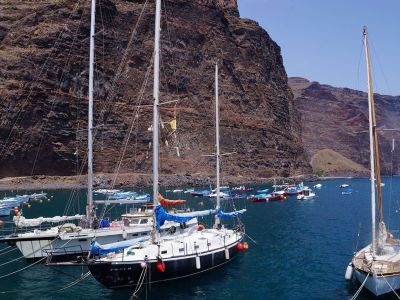 urlaub valle gran rey la gomera hafen