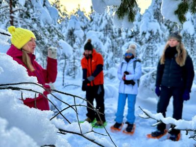 Winterurlaub in Estland Familienreise Natururlaub