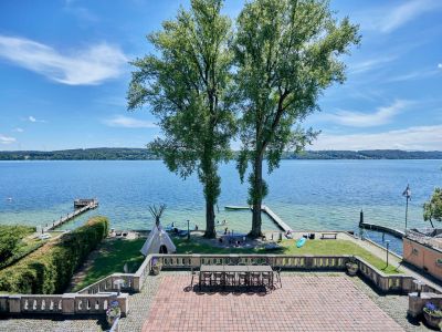 ausblick auf den starnberger see