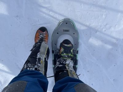 schneeschuh wanderung familieurlaub winter