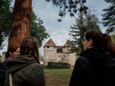 Chateau dHarcourt Normandie Frankreich