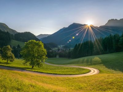 Wandern und Yoga in den Chiemgauer Alpen