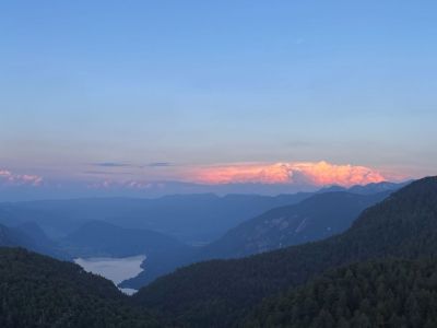 Slowenien Bohinj See Etappenwanderung Wandern Trekking Httentour